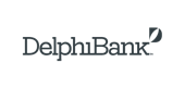 Delphi Bank logo.