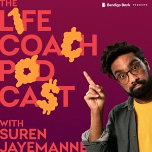 Life Coast Podcast cover art showing Suren Jayemanne as the host.