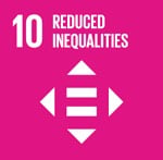 Icon for United Nations Sustainable Development Goal for reduced inequality